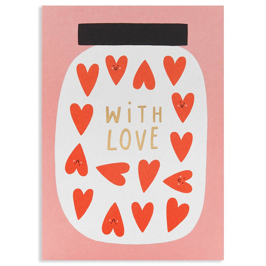 Love Jar | Love Greeting Card | LAGOM
