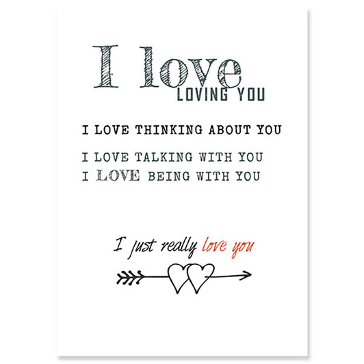 Love Love | Anniversary Greeting Card | J&M MARTINEZ