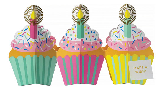 Make  A Wish Cupcakes | Birthday Card | LAGOM