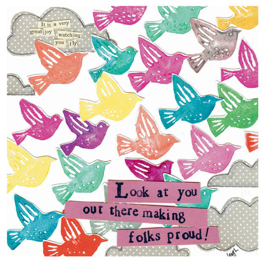 Making Us Proud | Congratulations Greeting Card | CURLY GIRL