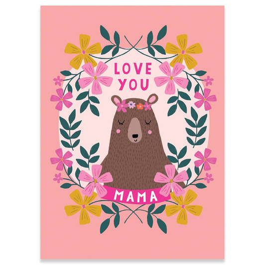 Mama Bear | Mother's Day Greeting Card | CARTE