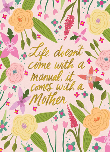 Manual | Mother's Day Greeting Card | CARTE