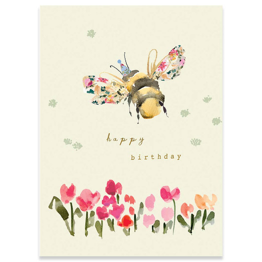 Meadow Bee | Birthday Greeting Card | CARTE