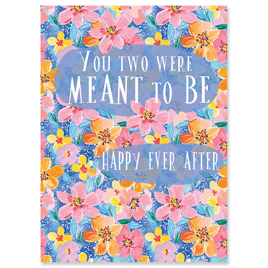 Meant To Be | Wedding Greeting Card | J&M MARTINEZ