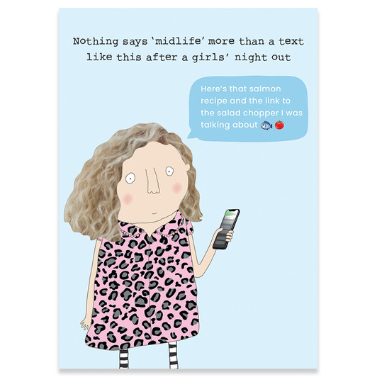 Midlife | Birthday Greeting Card | ROSIE MADE A THING