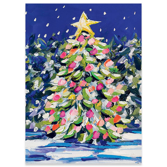 Moonlit Christmas | Holiday Greeting Card | CARTE