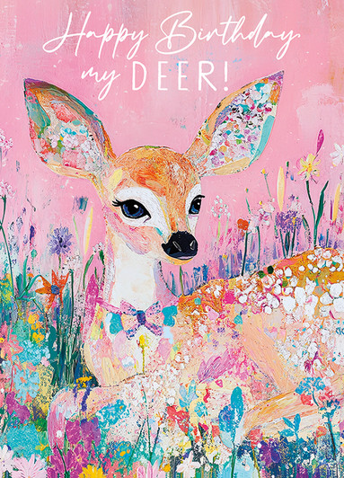 My Deer | Birthday Greeting Card | J&M MARTINEZ
