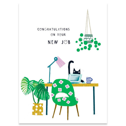 New Job | New Job Greeting Card | CARTE