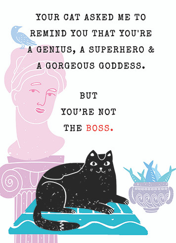 Pals Boss | Greeting Card | J&M MARTINEZ