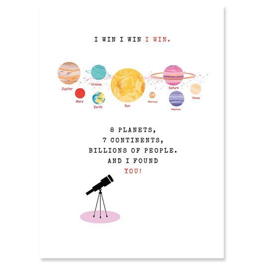 Pals Win | Anniversary Greeting Card | J&M MARTINEZ