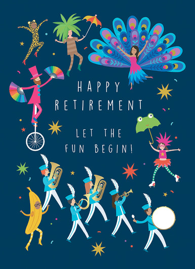 Parade Retirement | Retirement Greeting Card | CARTE