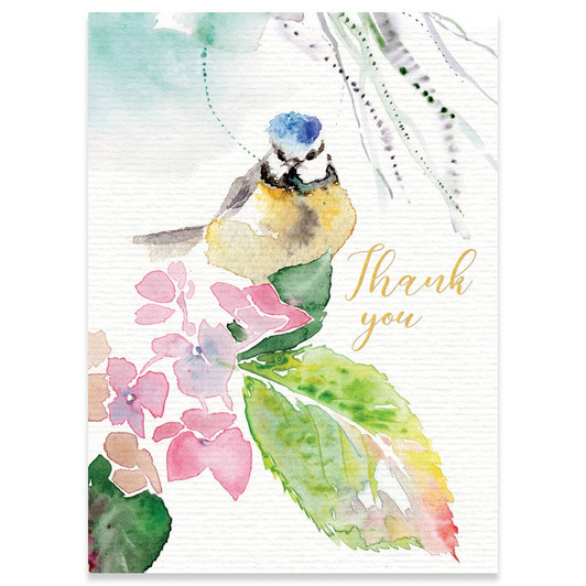 Bluebird | Thank You Greeting Card | CARTE