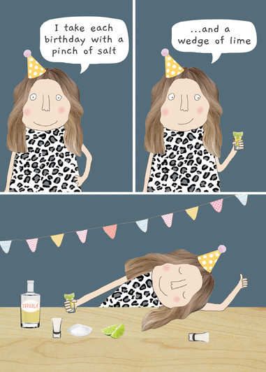 Pinch Of Salt | Birthday Card | ROSIE MADE A THING
