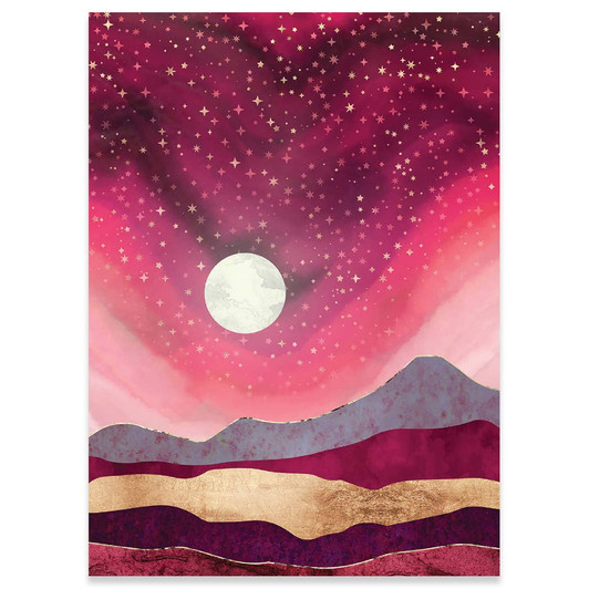 Pink Sunset | Anniversary Greeting Card | CARTE