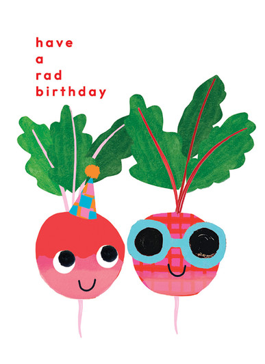 Rad Birthday | Birthday Greeting Card | CARTE