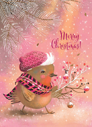 Robin | Holiday Greeting Card | CARTE