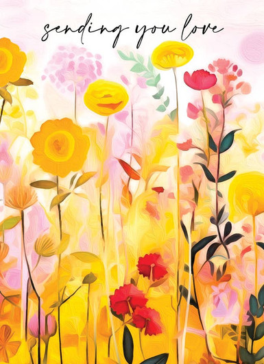 Sending Love | Sympathy Greeting Card | J&M MARTINEZ