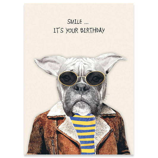 Smile | Birthday Greeting Card | CARTE