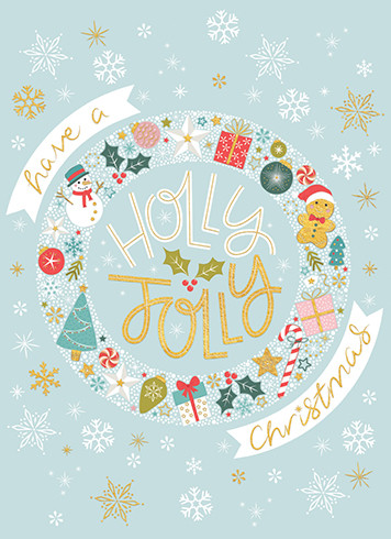 [BOXED SET] Snowy Circle | Holiday Greeting Cards | CARTE