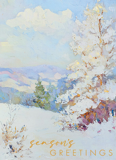 Snowy Forest | Holiday Greeting Card | J&M MARTINEZ