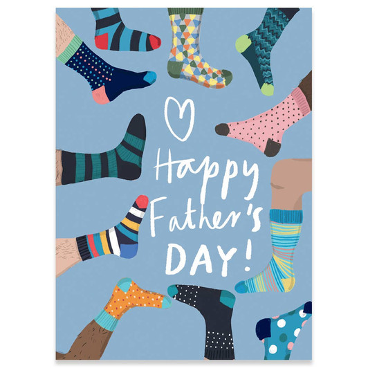 Socks 2 | Father's Day Greeting Card | CARTE