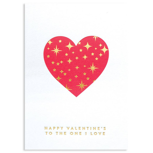 Star Heart | Valentine's Day Greeting Card | LAGOM