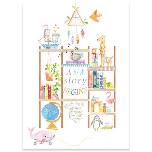 Story | New Baby Greeting Card | CARTE