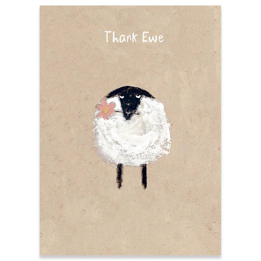 Thank Ewe | Thank You Greeting Card | CARTE