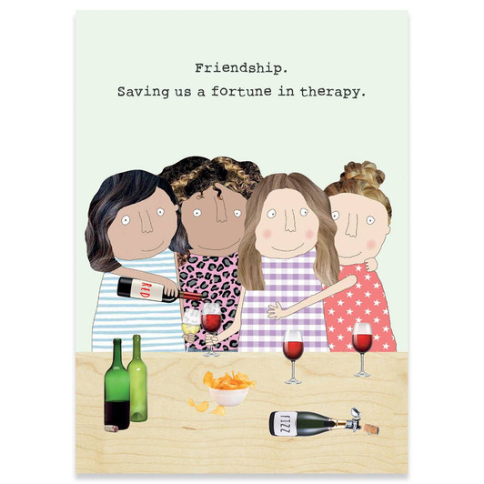 Therapy | Friendship Greeting Card | ROSIE MADE A THING