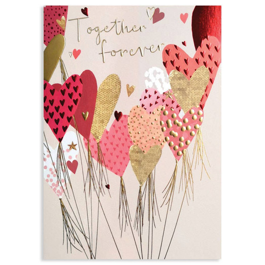 Together Forever | Louise Tiler Anniversary Card | CALYPSO CARDS
