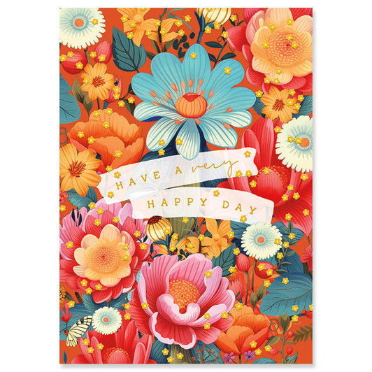Vibrant | Birthday Greeting Card | J&M MARTINEZ