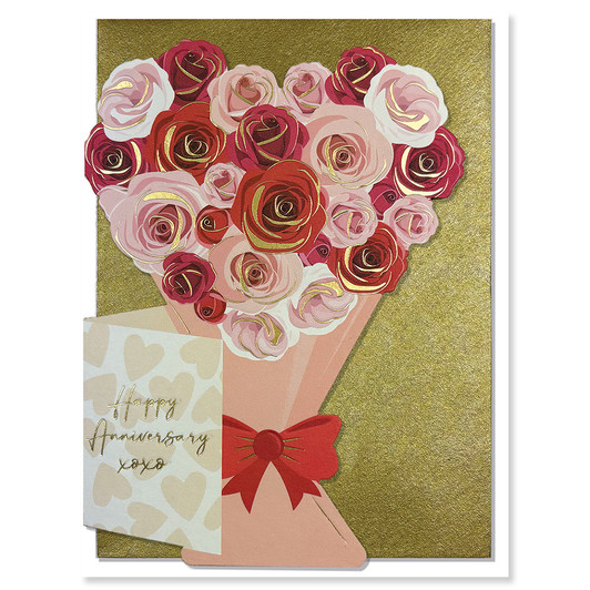 Bunch Of Roses | Anniversary Greeting Card | HEYYY