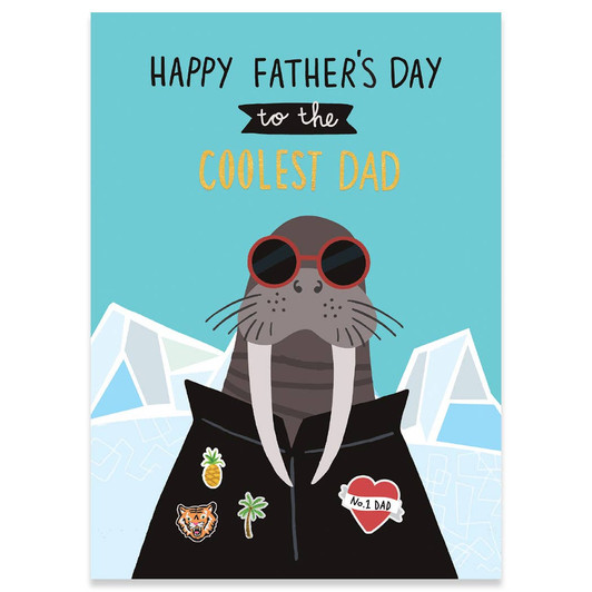 Walrus | Father's Day Greeting Card | CARTE