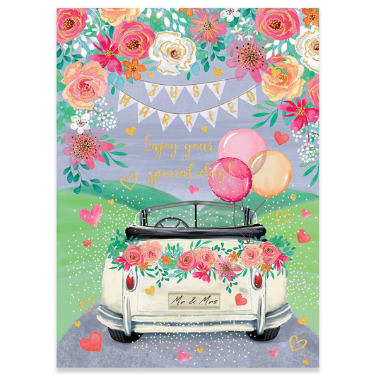 Wedding Car | Wedding Greeting Card | CARTE