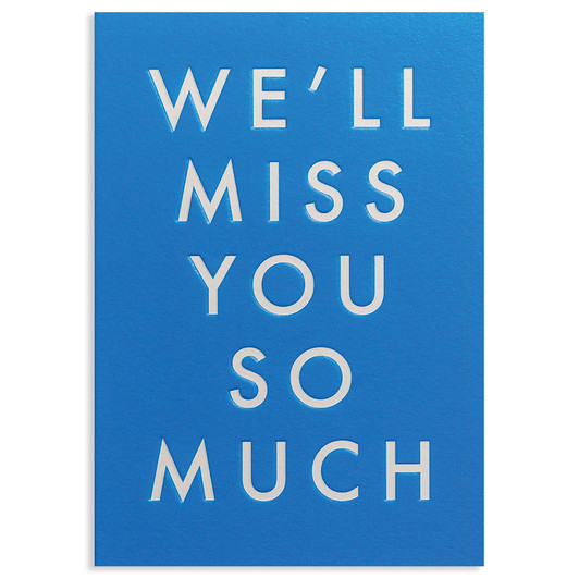 We'Ll Miss You Goodbye | Greeting Card | LAGOM