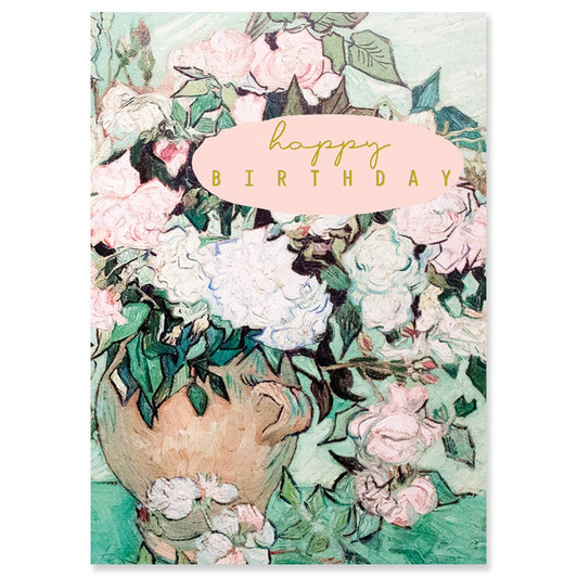 White Roses | Birthday Greeting Card | J&M MARTINEZ