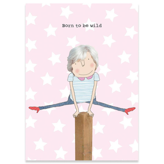 Wild Until 9 | Birthday Greeting Card | ROSIE MADE A THING
