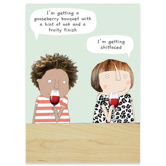 Wine Tasting | Birthday Greeting Card | ROSIE MADE A THING