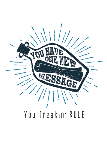 Bw Message | Birthday Greeting Card | J&M MARTINEZ