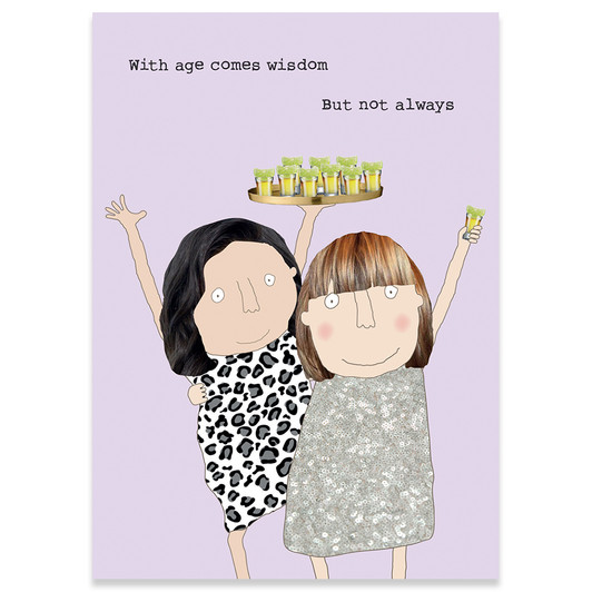 Wisdom Girl | Birthday Greeting Card | ROSIE MADE A THING