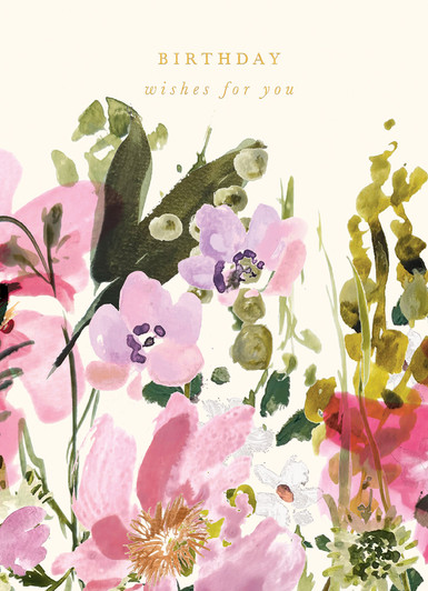 Birthday Meadow | Birthday Card | CARTE