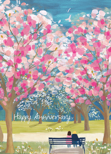Blossom Trees | Anniversary Card | PAPERLINK