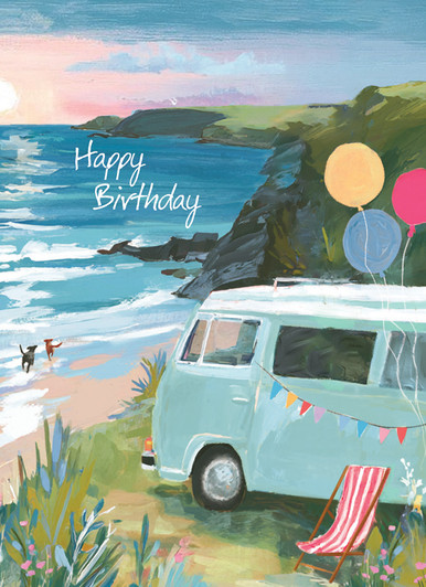 Campervan | Birthday Card | PAPERLINK