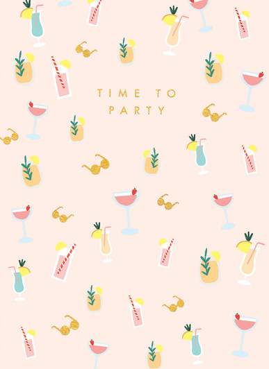 Cocktails | Birthday Card | PAPERLINK
