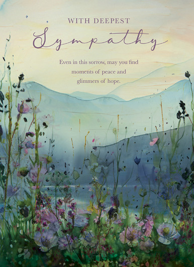Even In This Sorrow | Sympathy Card | CARTE
