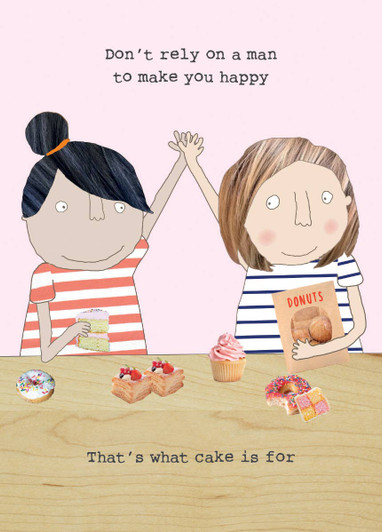 Cake | Valentine's Day Greeting Card | ROSIE MADE A THING