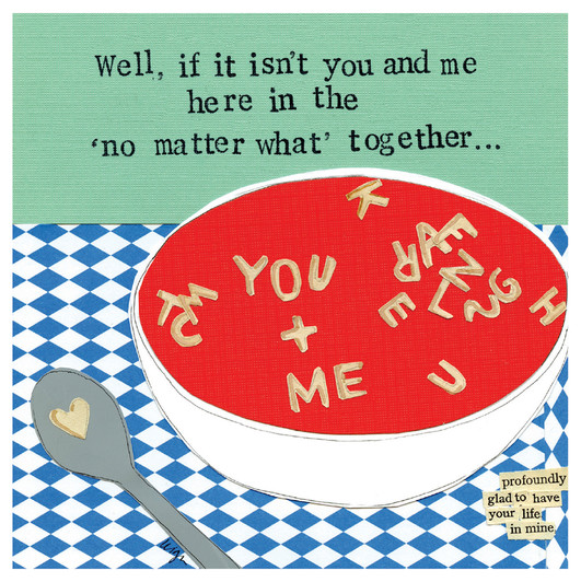 No Matter What | Anniversary Card | CURLY GIRL