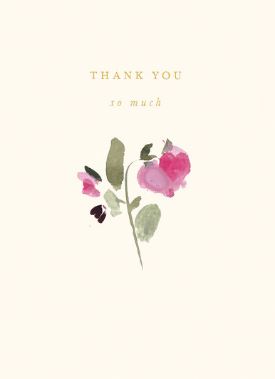 Thank You Sweet Pea | Thank You Card | CARTE