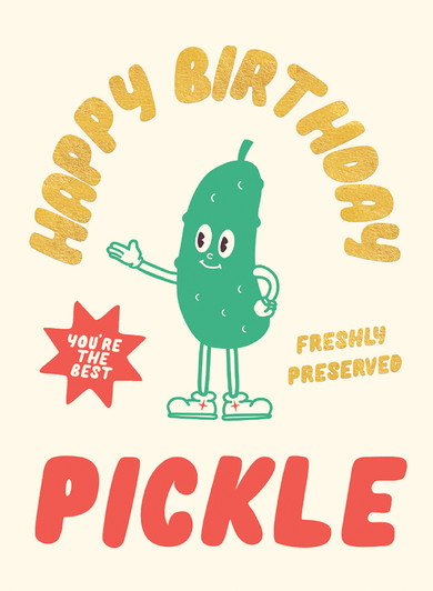 Toonies Pickle | Birthday Card | 1973