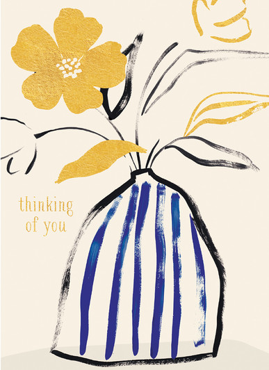 Vase | Sympathy Card | PAPERLINK